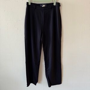 Vintage Wool Navy Trousers